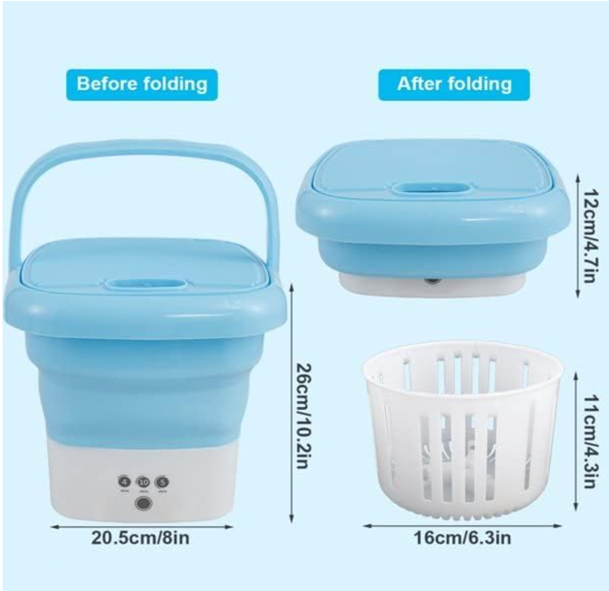 MiniCoop™ | Mini Portable Washing Machine